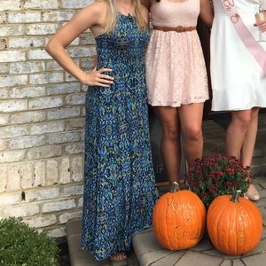 Soma blue comfy dress with pockets